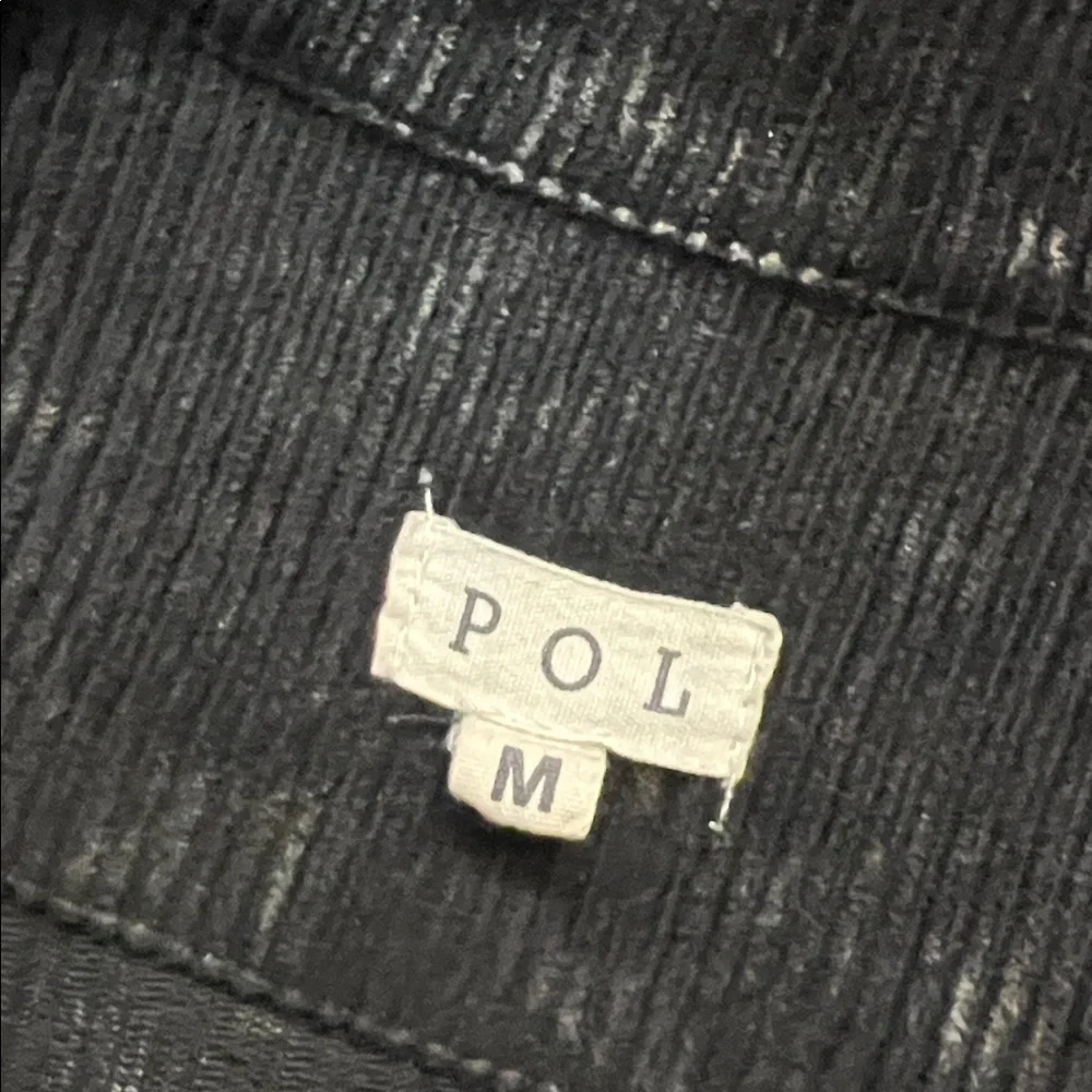 POL Corduroy Trucker Jacket – Black Size Medium - Picture 9 of 13